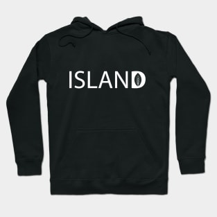 Island fun text design Hoodie